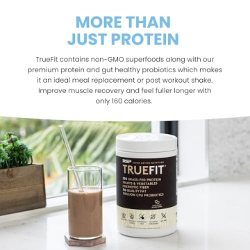RSP TrueFit Protein Shake Grass-Fed Meal Replacement