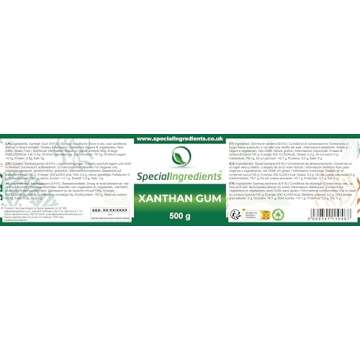 XANTHAN GUM PREMIUM QUALITY EXTRA FINE POWDER FOOD GRADE 500g GLUTEN FREE