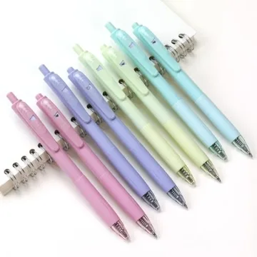WRITECH Gel Pens Fine Point Set: Retractable Black Ink Pens for Smooth Writing & Creative Joy