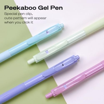 WRITECH Gel Pens: Smooth Black Ink 8ct Set for Creativity