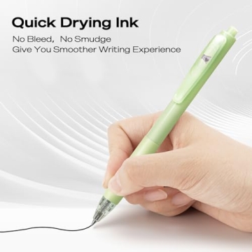 WRITECH Gel Pens: Smooth Black Ink 8ct Set for Creativity