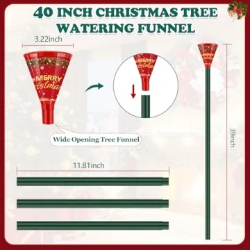 Christmas Tree Watering Funnel for Effortless Holiday Care
