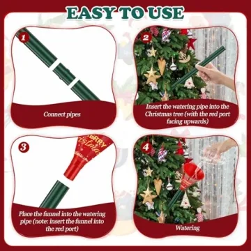 Christmas Tree Watering Funnel for Effortless Holiday Care