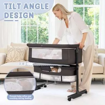 3-in-1 Baby Bassinet: Safe, Comfortable & Stylish