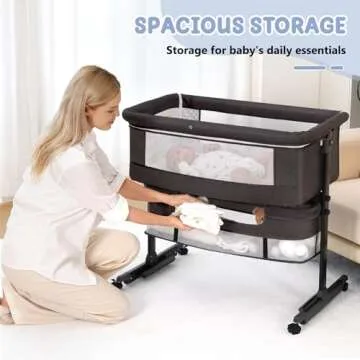 3-in-1 Baby Bassinet: Safe, Comfortable & Stylish