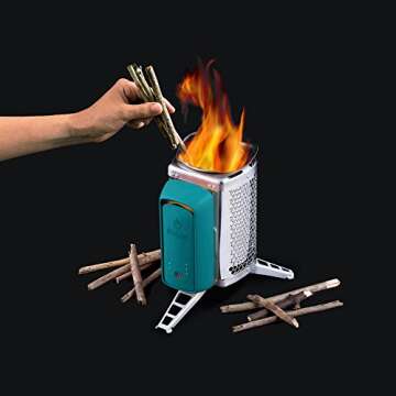 BioLite CookStove Lightweight Wood Burning Camp Stove