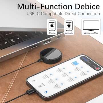 128G Digital Voice Recorder with Voice Activation and Playback