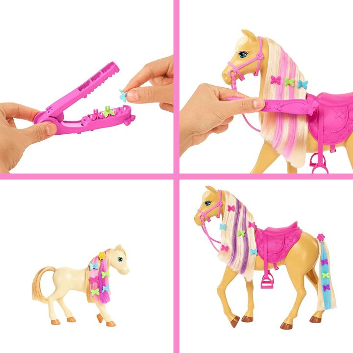 Barbie Groom 'n Care Horses Playset with Doll