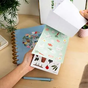 The Happy Planner Sticker Pack for Calendars, Journals and Projects –Multi-Color, Easy Peel – Scrapbook Accessories – Cheerful Seasons Theme – 30 Sheets, 608 Stickers Total