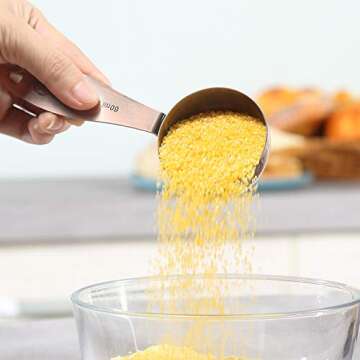 Elegant Copper Measuring Cups and Spoons Set for Every Kitchen