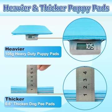 Dogcator Dog Pee Pads Extra Large 30"x36", 30 Count Super Absorbent Pee Pads for Dogs, Disposable Urine Bed Pads for Doggie, Thicken XXL Puppy Pads, Piddle Pads X-Large for Indoor, Outdoor Use