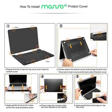 MOSISO Compatible with MacBook Pro 13 inch Case M2 2025, 2024, 2023, 2022-2016 A2338 M1 A2251 A2289 A2159 A1989 A1708 A1706, Plastic Hard Shell&Keyboard Cover&Screen Film&Storage Bag, Sage Green