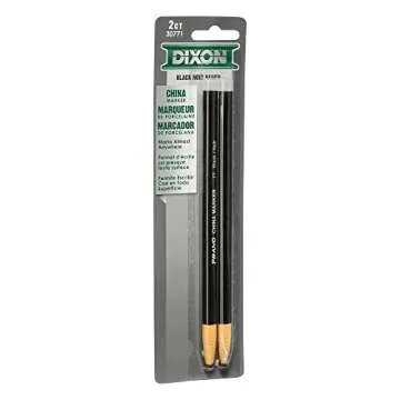DIXON China Markers for Glass, Metal & More - 2-Pack