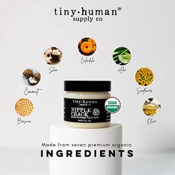 Organic Nipple Cream for Breastfeeding Moms - Safe and Effective