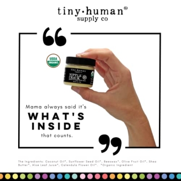 Organic Nipple Cream for Breastfeeding Moms - Safe and Effective