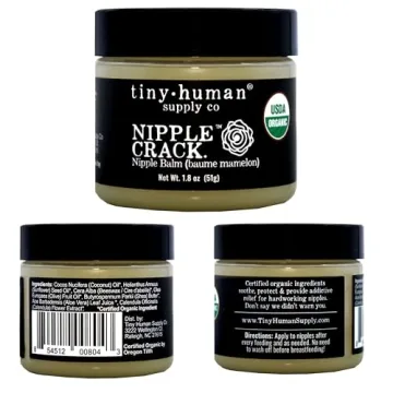 Organic Nipple Cream for Breastfeeding Moms - Safe and Effective