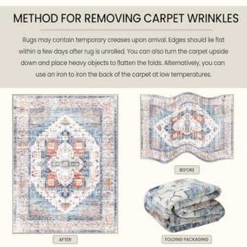 Stylish Washable 5x7 Area Rug for Every Room