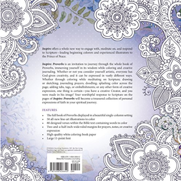 Inspire Proverbs Journal: Color & Reflect on Wisdom