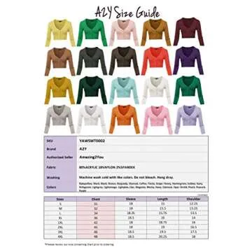 Solid Cropped Bolero 3/4 Sleeve Button Down V-Neck Cardigan Sweater Sage M