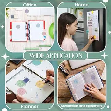 Sabary 500 Sheets Transparent Sticky Notes for Organizing Ideas