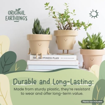 Cute 3.5 Inch Planter with Drainage for Plant Lovers