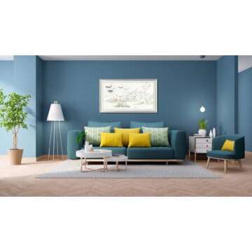 Frame My TV Deco TV Frames Alloy Prismatic - German Silver Bezel Compatible ONLY with Samsung The Frame TV (65", Fits 2021-2025 Frame TV)