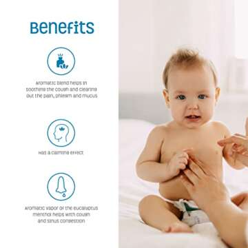 Nature's Baby Organics Ah-Choo! Chest/Cold/Vapor Rub, Eucalyptus, 2 oz. | Soothing Breathing Relief ...