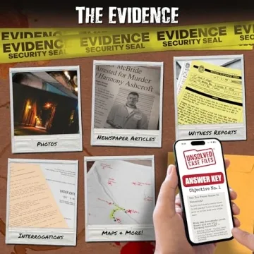 Unsolved Case Files | Immersive Cold Case Game Experience