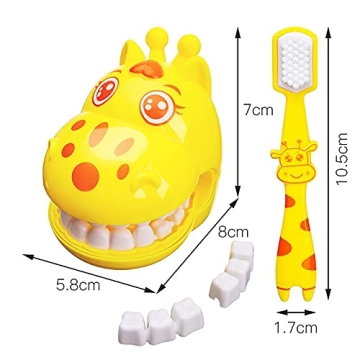 YOUYA DENTAL Giraffe Brushing Toy for Early Education