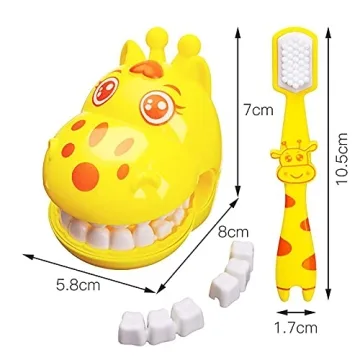 YOUYA DENTAL Giraffe Brushing Toy for Early Education