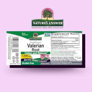 Nature's Answer Valerian Root 2 Ounce Extract - Alcohol-Free, Gluten Free, Kosher, Non-GMO, Made in ...
