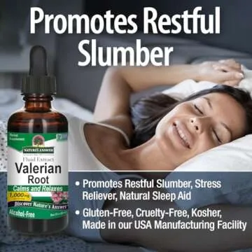 Nature's Answer Valerian Root Extract - Alcohol-Free, Gluten-Free