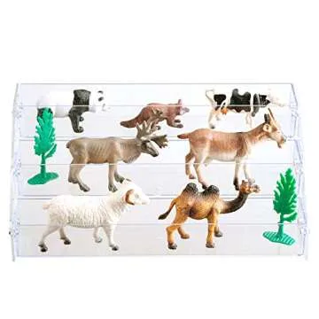 Kihor Acrylic Spice Rack, Tiered Spice Rack Shelf Seasoning Organizer for Countertop, Cabinet, Pantry, Kitchen Storage - 3 Tier