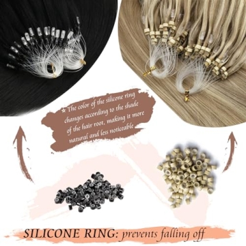 Sunny Hair Micro Link Extensions | Real Human Hair 18"