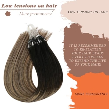 Sunny Hair Micro Link Extensions | Real Human Hair 18"