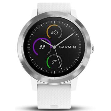 Garmin 010-01769-21 Vivoactive 3, GPS Smartwatch with Contactless Payments and Built-in Sports Apps,...