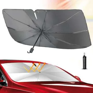 5 Layers UV Protection Car Sun Shade Umbrella