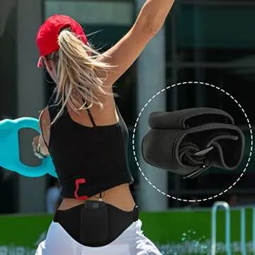 Weewooday Adjustable Mic Belt for Performers and Instructors