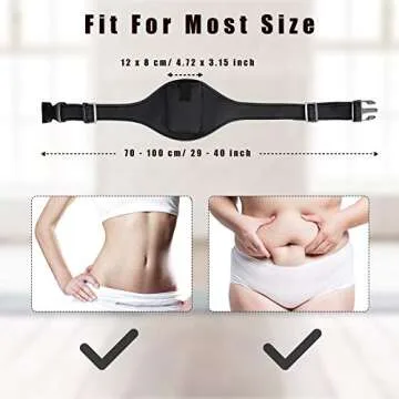 Weewooday Adjustable Mic Belt for Performers and Instructors