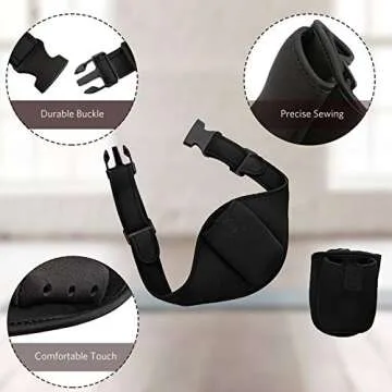 Weewooday Adjustable Mic Belt for Performers and Instructors