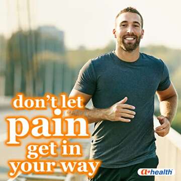 A+Health Mini Ibuprofen 200mg Softgels for Instant Relief