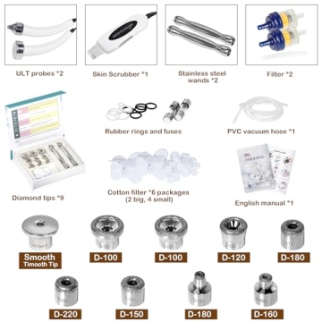 Kendal 3 in 1 Professional Diamond Microdermabrasion Machine