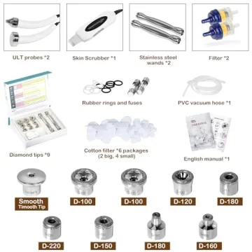 Kendal 3 in 1 Professional Diamond Microdermabrasion Machine