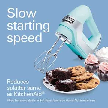 Hamilton Beach 5-Speed Electric Hand Mixer for Effortless Baking