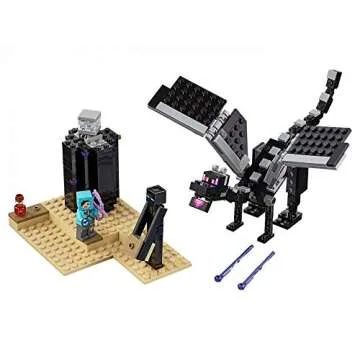 LEGO Minecraft The End Battle 21151 Ender Dragon Building Kit