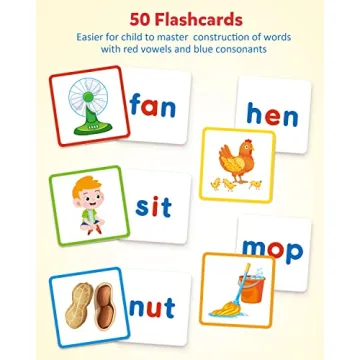 Coogam Wooden Reading Letters & Phonics Games for Kids