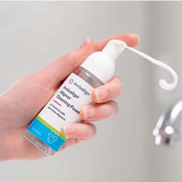 INVISALIGN Aligner Cleaning Foam for Aligner and Retainer Cleaning, 55 ml