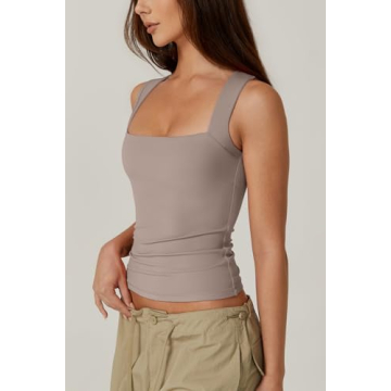 Stylish QINSEN Sleeveless Tank Top for Women