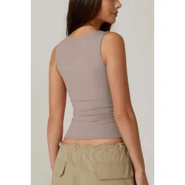 Stylish QINSEN Sleeveless Tank Top for Women