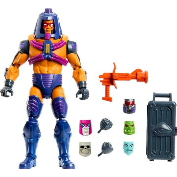 Masterverse Man-E-Faces 7" Action Figure with 6 Swappable Faces & Accessories